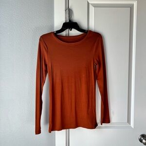 {a new day} Burnt Orange Top